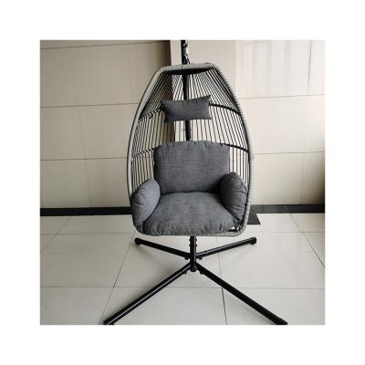 China Modern High Quality Multiple Egg Indoor Outdoor Outdoor Swing Chair Patio Garden Hanging Swing Chair for sale