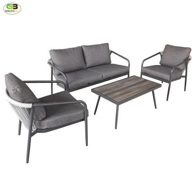 China Leisure Modern Aluminum Frame Outdoor Patio Garden Furniture Sofa Cover for sale