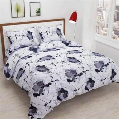 China Customized Anti-Static Bed Sheet Set Microfiber Cotton Bedding Set 5 PCS Duvet Cover Bedding Set Cotton Polyester Blend Prints 3D for sale