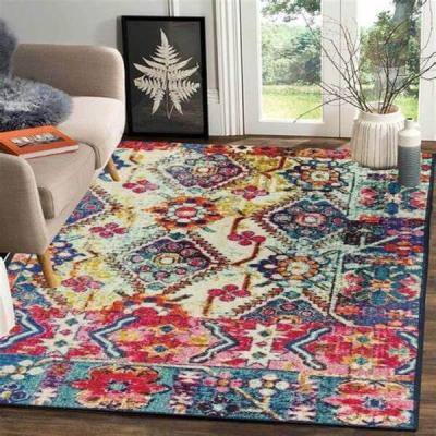 China Luxury Home Decorative Design Printed Living Room Rug Mats Modern High Quality Home Mat Bedroom Home Wholesale Facity Price for sale