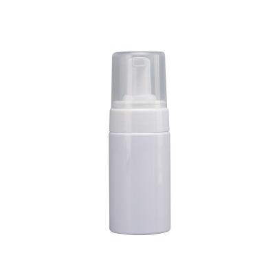 China PET makers deliver 30/60/100/120ml black pressed pump foam bottle from stock for sale