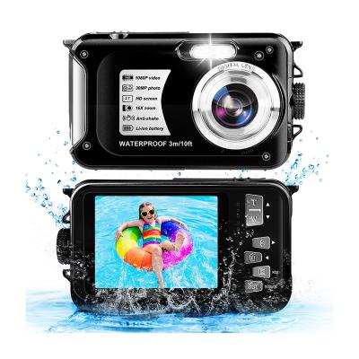 China Factory Cheap Bottom Camera 30MP 1080P Waterproof Digital Camera With Flash 2.7 Inch Rechargeable LCD HD Digital Camera for sale