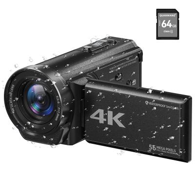 China Wholesale Waterproof 4K FHD 3.0 Inch Camcorder 56MP Night Vision Digital Video Vlog Camera for sale