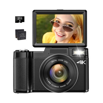 China Wholesale Video 4K Vlogging Camera 16X Digital Camera Zoom Face Detection Digital Camera Photography Video Camera for sale