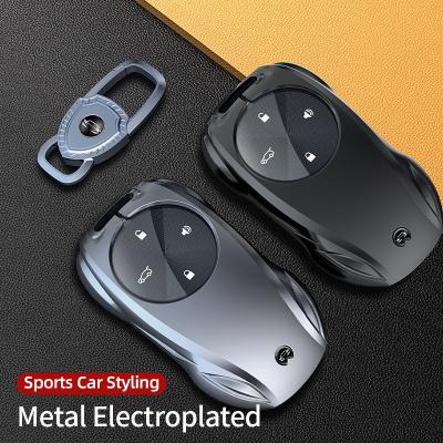 China Shield Original Car Key Compatible For NIO ET7/ES8/ES7/ES6/EC6/ET5 Series Car Key Case Full Metal Shield for sale