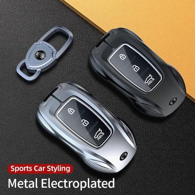 China Protect Original Car Key Compatible For Hyundai ix25 ix35 Mistra Series Car Key Case Elantra VERNA CELESTA Metal Full Protection for sale