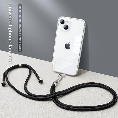 China Universal Cell Phone Lanyard Mobile Phone Strap Accessory Cross - Body Terylene Adjustable Neck Compatible With Full Smartphone Case for sale