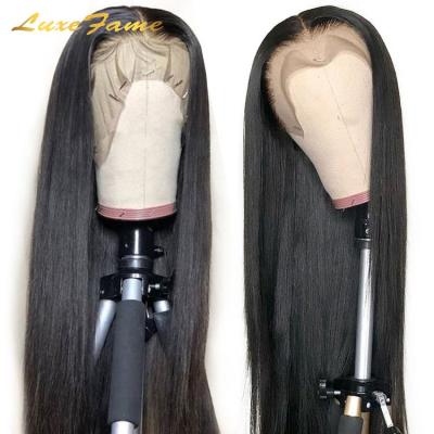 China Barely Shedding Cheap Full Lace Hair Thick Smooth Soft Glueless Wig,Swiss Lace Front Wig For Black Women,Hd 360 Brazilian Human Hair Lace Frontal Wig for sale