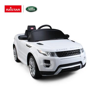 China New Products China Factories China Rastar Toy Land Rover Evoque Power Wheel 12v Kids Ride On Cars Mini Plastic Electric Car For Sale ABS for sale