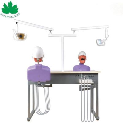 China Dental Education Simulation Training System Dental Phantom Head For 2 Person for sale