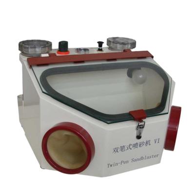 China Dental Twin Pen Dental Sandblaster Dental Lab Equipment Lab Equipment for sale