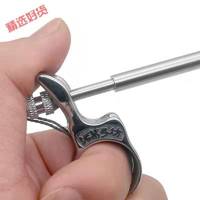 China Hunting and Shooting Ball Dart Launcher Fish Catapult Auxiliary Fish Dart Ring Fish Dart Accessories for sale