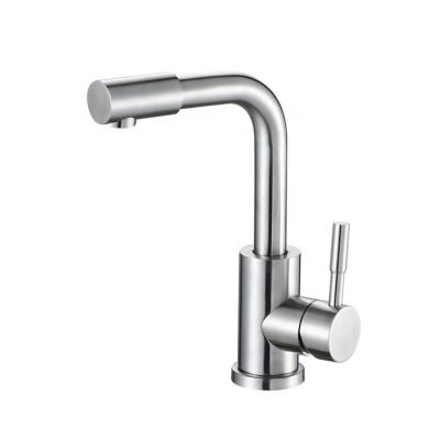 China High Quality Metered Bathroom 304 Stainless Steel Faucets China Factory Basin Faucet for sale