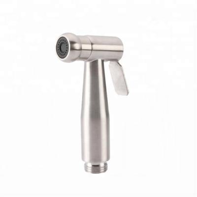 China Sefl-cleaning handheld toilet bidet stainless steel shattaf set for bathroom for sale