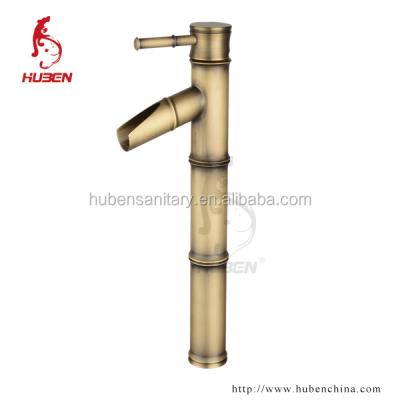 China Modern Design Brass Antique Oil Metered Faucets Rubbed Bronze Wash Basin Faucet for sale