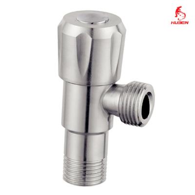 China Anti-corrosion 1/2'' male thread thicken stainless steel angle valve faucet for bathroom kitchen general angle valve for sale