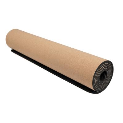 China Good Quality Waterproof Universal Fitness Exercise Cork Tape Eco-friendly Yoga Mat for sale