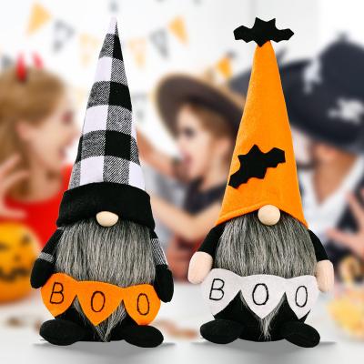 China Handmade Autumn Home Decoration Faceless Doll Plush Gnome Halloween Festival Decoration Ornaments For Holiday For Halloween Party for sale