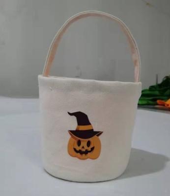 China Home Custom Gift Pumpkin Bucket Festival Decoration Halloween Decoration Supplier Wholesale Candy Basket Storage for sale