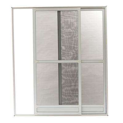 China Hanging Screen Factory Price Folding Fly Screen Sliding Aluminum Adjustable Pleated Doors for sale