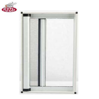 China Easy Install / Durable Lightweight Horizontal Open Rolling DIY Insect Protection Screen Door for sale