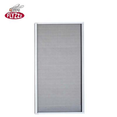 China Easy Install / Durable Lightweight Anti-mosquito Retractable Roller Aluminum Frame Fly Screen Door for sale