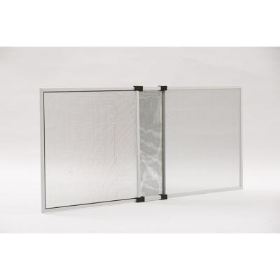 China Easy Install / Durable Lightweight Diy Aluminum Sliding Window Mosquito Netting With Fiberglass Mesh for sale