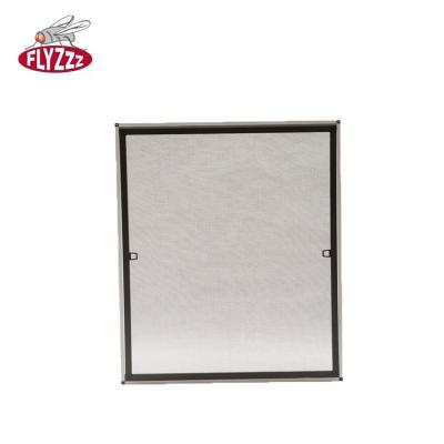 China Easy to clean; Easy to install fixed fly screen windows with fiberglass net and aluminum profile for sale