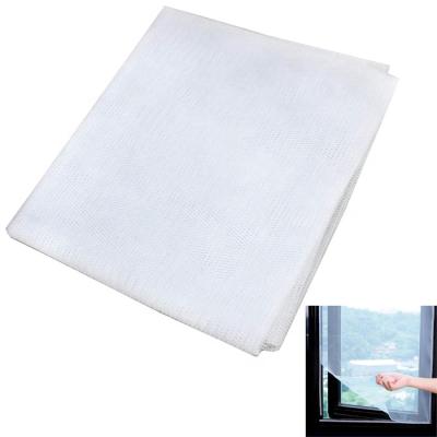 China Easy Install / Durable Lightweight Custom Size Insect Window Screen Mesh Mosquito Net With Adhesive Tape for sale