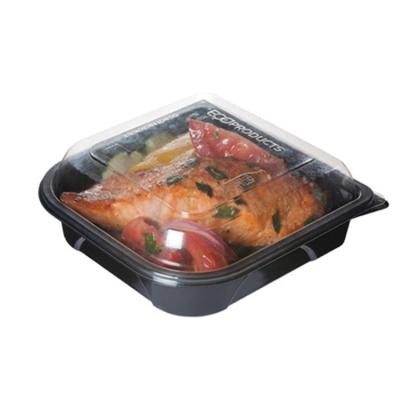 China Direct Selling Recyclable Biodegradable Disposable Take Away Packaging Plastic Box Meat Container for sale