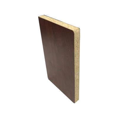 China Best Factory E1 Grade Wood Grain Melamine Particle Board MFC Board Moisture Proof 18mm Board for sale