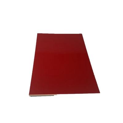 China Moisture Proof Melamine MDF Board Price , Wholesale High Glossy Black Melamine Laminated MDF for sale