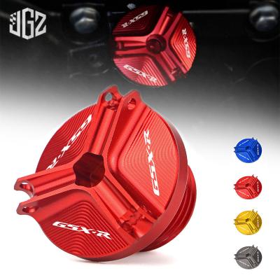 China No M20*1.5 Motorcycle CNC Engine Oil Filter Cup Intake Cover Aluminum Screw For Suzuki GSXR GSX-R1000 600 750 1000R X 2003 - 2021 for sale