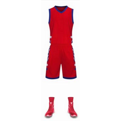 China 2021 New Breathable Basketball Tank Top Sets Men Women Basketball Game Suit Customization Sleeveless Basketball Tank Top Shorts Suit Clothes for sale