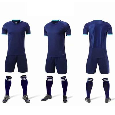 China Custom Purple And White Sets China Soccer Jerseys Football Uniform for sale