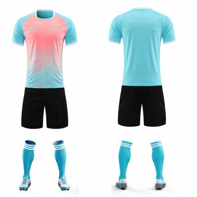 China Custom Soccer Jerseys Soccer Sets Mens Football Uniform Shirt for sale