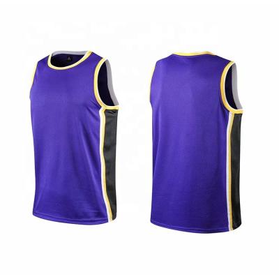 China Wholesale Custom Breathable Basketball Tank Top Invest Quick-Drying Polyester Breathable Sports Tank Top Men's Sleeveless T-Shirt for sale