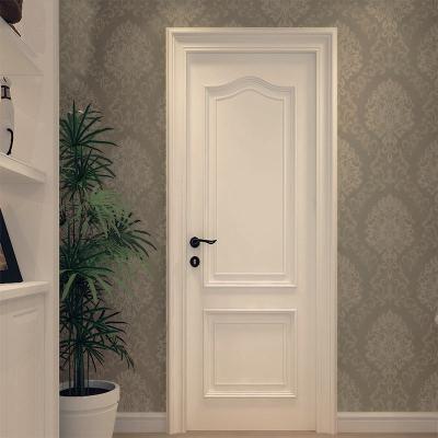 China New Modern Hot Popular Design European Italy Wooden Front Interior White Doors for sale