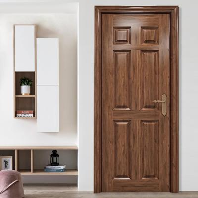 China Latest Modern Design Interior Doors Solid Wood Good Price for sale