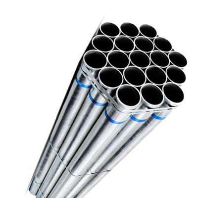 China Hydraulic Pipe Pre Galvanized Steel Pipe Size Zinc Coating Fence Q235 Schedule 40 Hot Dipped Steel Pipe for sale