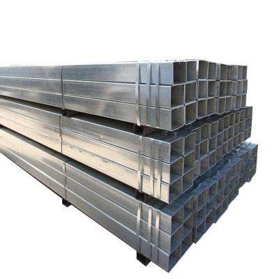 China Chemical Fertilizer Pipe Galvanized Square Pipe Welded 2 1/2 Inch Steel Pipe For Chemical Fertilizer Pipe for sale