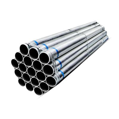 China Liquid Hot Dip Galvanized Round Steel Pipe 1020 Pipe / GI Pipe Pre Galvanized Steel Pipe for sale