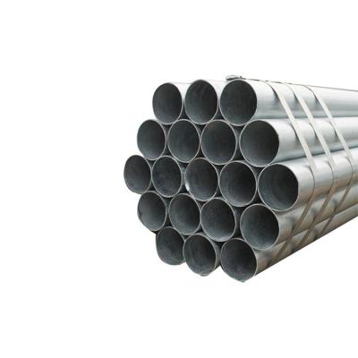 China Fluid Pipe Welded Steel Pipe Carbon Steel Pipe Hot Dip Galvanized Round Steel Tube For Construction for sale