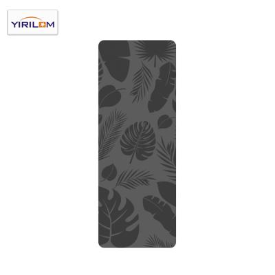 China Rubber Household Type 5MM Thickness Eco Yoga Mat Hot Strap for sale