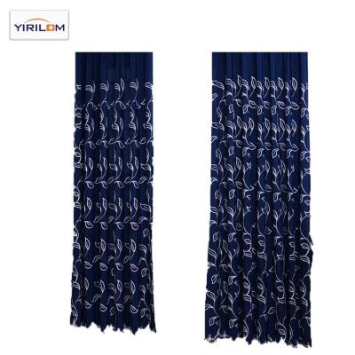 China Ready Made Blackout Grommet Room-Darkening Curtain With Printed Stylish Design For Living Room for sale