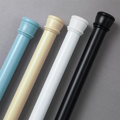 China Interesting Blackout Quality Metal Shower Curtain Rod With Elegant Design Curtain Rod For Bathroom for sale