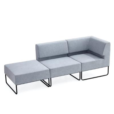 China Waiting Room Office Sofa Fabric Design Corner Sofa Combination Sofa Convertible Set for sale