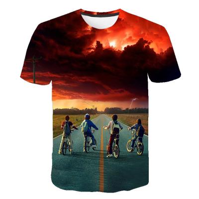 China Anti-shrink special design fashion oem boy widely used unisex colorful t-shirt for sale