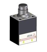 China Atos Flow Control Valves Types QV-06 Two Way ISO 4401 For Hydraulic Systems for sale