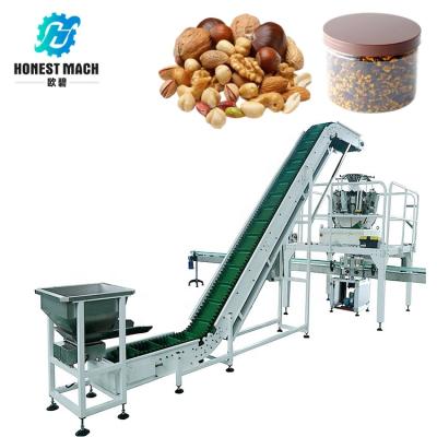 China food multi heads weigher filling machine for jar for sale,automatic multi head weighers packing machine in stock for sale